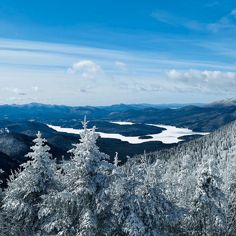 Whiteface above Lake Placid, New York